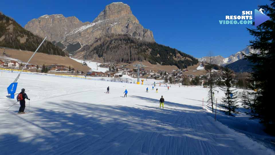 Colfosco. The most western village in Alta Badia