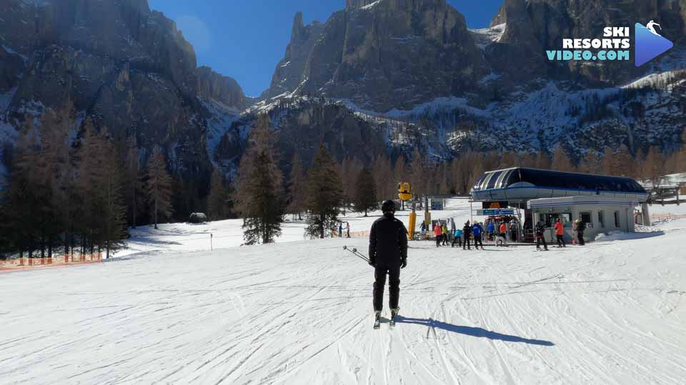 The runs in the Sella Ronda circuits are short and have many lifts.