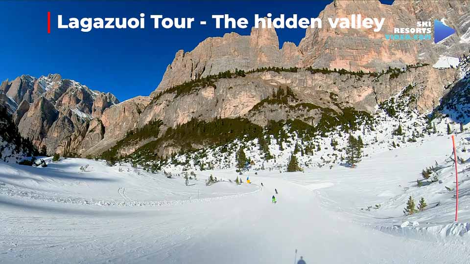 One of the most beautiful ski runs in the world