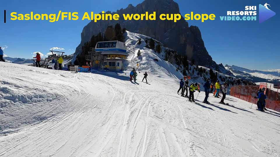 Val Garderna is known for its “Legendary 8 ski runs”